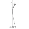Hansgrohe Vernis Blend - Doucheset Showerpipe 200 Met Badthermostaat, EcoSmart, Chroom 26079000 -Kwalitatieve Woonwinkel 0323cdb6ee2a146c41266d56