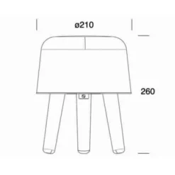 Scherm Voor Milk NA1Tafellamp - &Tradition - Koop Online -Kwalitatieve Woonwinkel 1703 4 1
