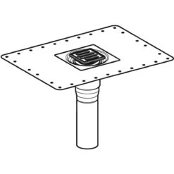 Geberit Toebehoren - Vloerput, D 50 Mm, Rvs 154.053.00.1 -Kwalitatieve Woonwinkel 262122fe21cd387deb1d5e9c