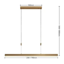 Merrit Hanglamp Matt Brass - Lucande - Koop Online -Kwalitatieve Woonwinkel 4251911719062 4