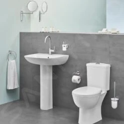 Grohe Bau Ceramic - Duoblok Toilet Met Reservoir En Softclose Toiletzitting, Rimless, Alpine Wit 39496000 -Kwalitatieve Woonwinkel 845bed8f722d2a2f8974ca0e