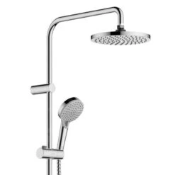 Hansgrohe Vernis Blend - Doucheset Showerpipe 200 Met Badthermostaat, EcoSmart, Chroom 26079000 -Kwalitatieve Woonwinkel ab285fc5dec89628c88afa19
