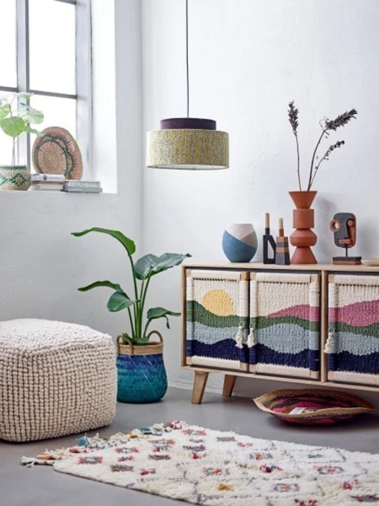 Bloomingville Suna Poef - 82041184 4 Bloomingville Suna Poef - 82041184 - Afbeelding 2