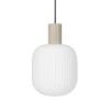 Broste Copenhagen Lolly Hanglamp Zand - Ø27XH42cm -Kwalitatieve Woonwinkel broste copenhagen lolly hanglamp zand 27xh42cm