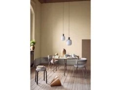 Broste Copenhagen Lolly Hanglamp Zand - Ø27XH42cm -Kwalitatieve Woonwinkel broste copenhagen lolly hanglamp zand 27xh42cm 2