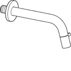 Hansa Nova Style - Wand Tapkraan, Chroom 50968101 -Kwalitatieve Woonwinkel d5c5a7d7493ac94316a3f7d8