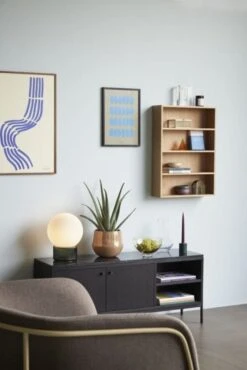 Hubsch Dressoir Metaal/marmer - Zwart -Kwalitatieve Woonwinkel hubsch dressoir metaal marmer zwart 6